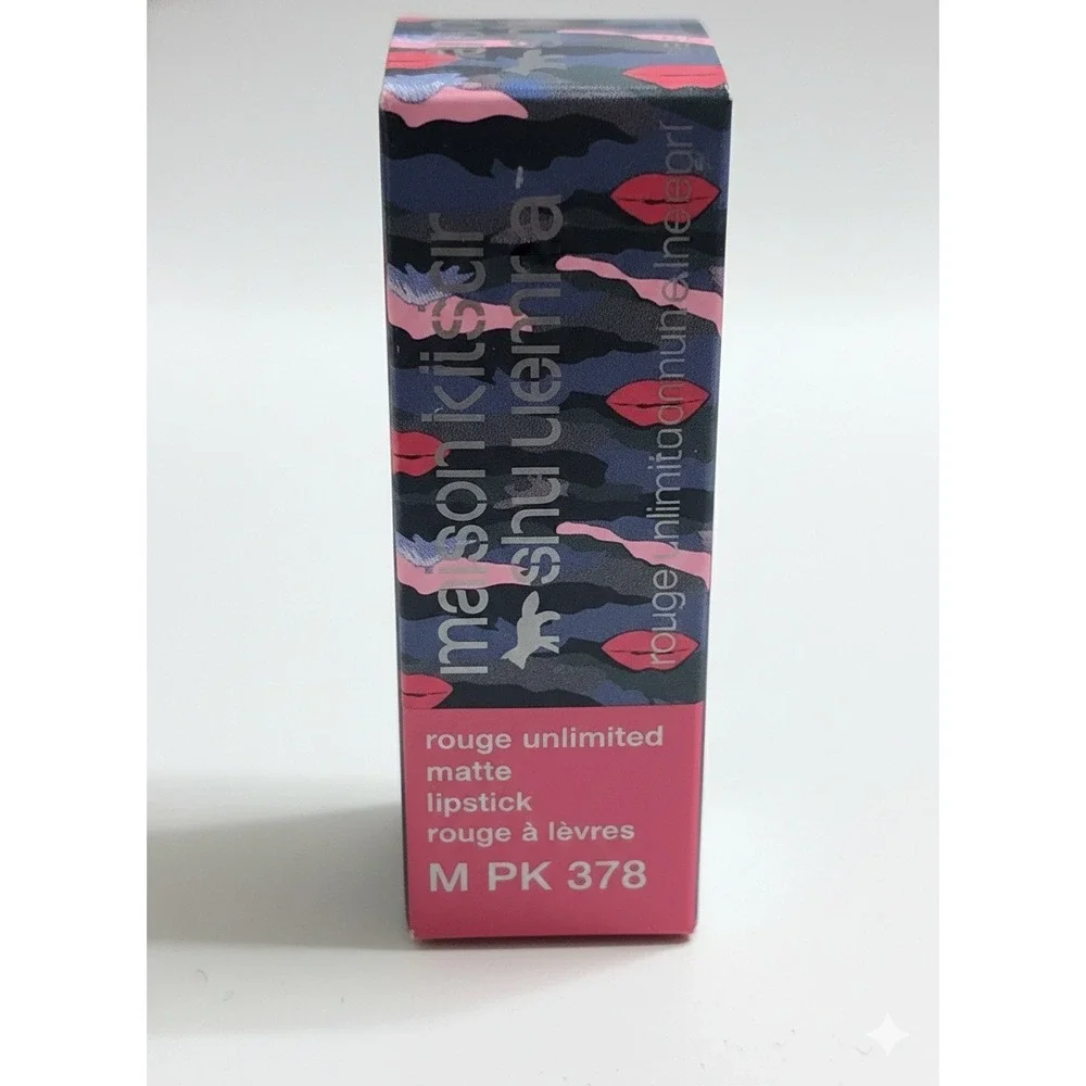 Shu Uemura Maison Kitsuné‎ Lipstick M PK 378 Matte DISCONTINUED RARE